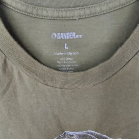 Gander Mnt Graphic Design T-Shirt " Lucky's Guide Service" Size L - Picture 4 of 7